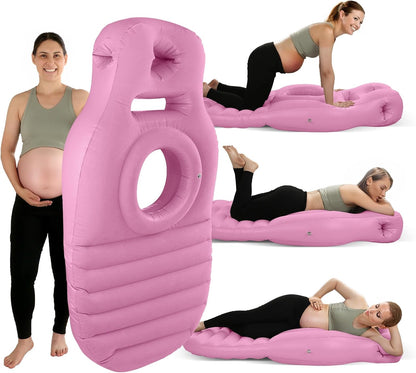 bellykicks inflatable pregnancy pillow