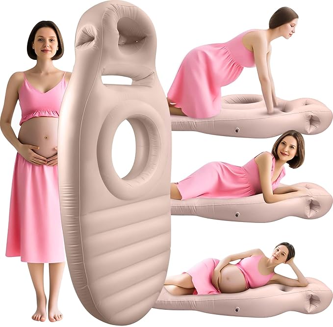bellykicks inflatable pregnancy pillow