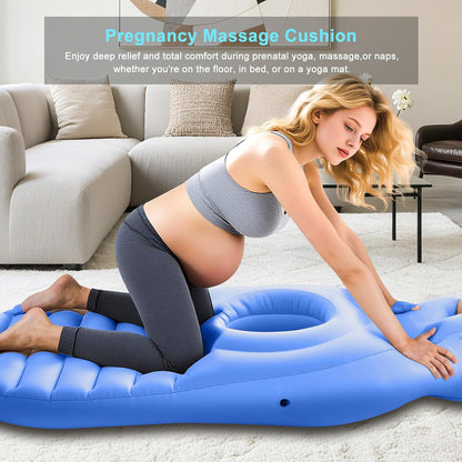 bellykicks inflatable pregnancy pillow