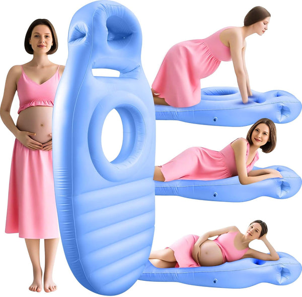 bellykicks inflatable pregnancy pillow